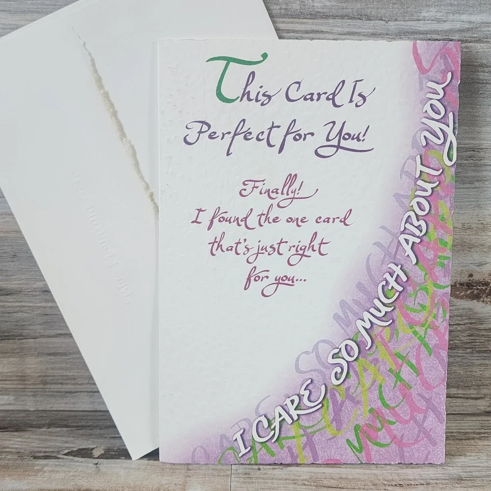 Blue Mountain Arts Greeting Card I Care So Much About You Thinking of You